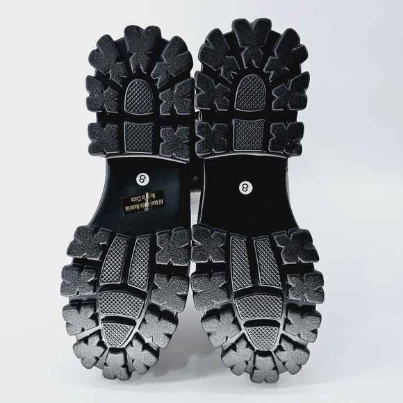 NWOB Women's 10 PazzCe Mission Brown Fashion Statement Calf High Shaft Boot - Picture 6 of 11